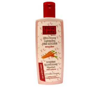 COPY - FIRST LADY FAST ACTIVES ULTRA STRONG LIGHTENING FADE GLYCERIN WITH CARROT